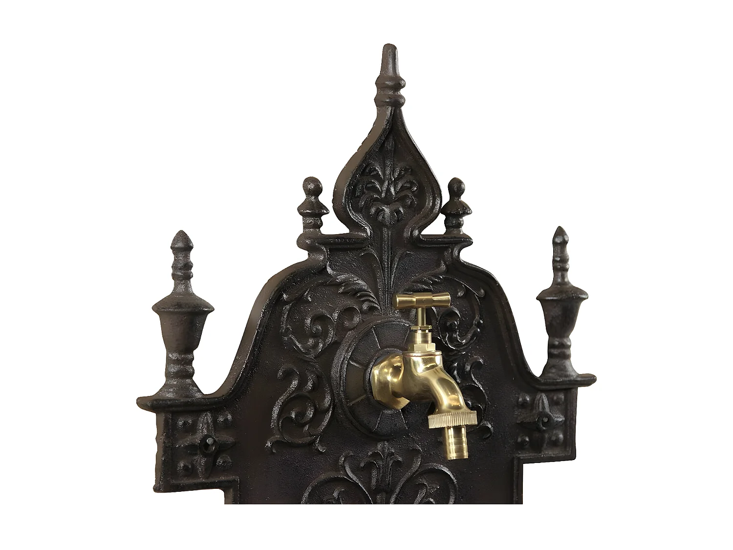 Fontaine de jardin Aluminium Marron - Décoration d'Autrefois