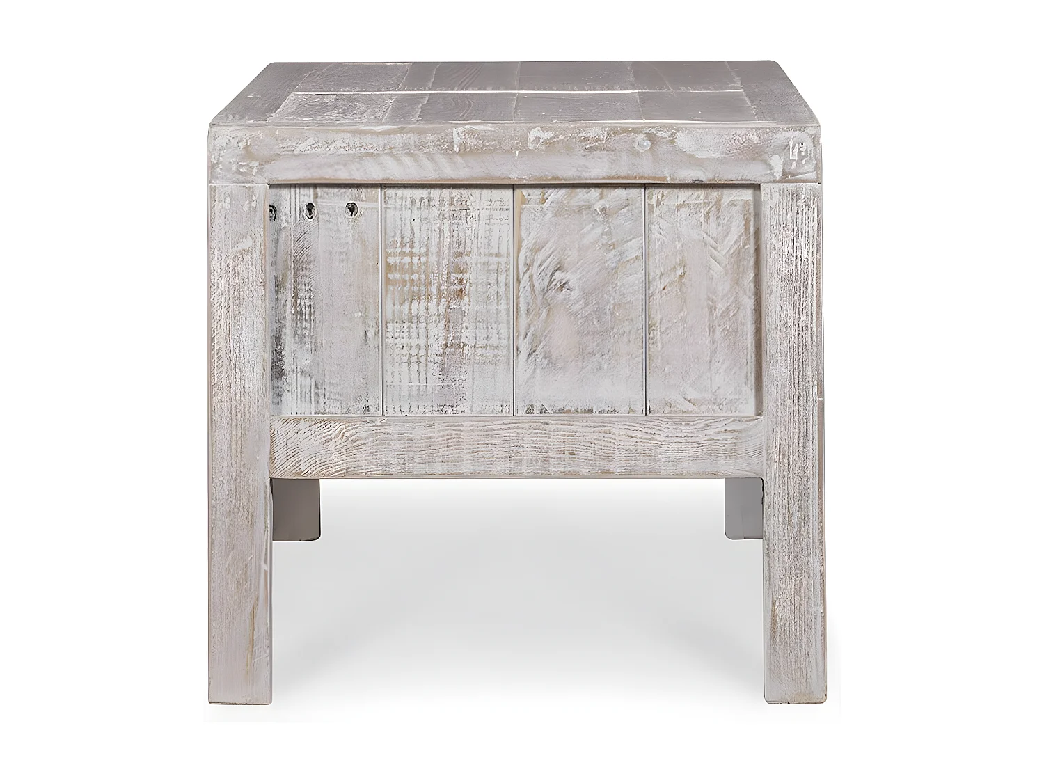 Meuble tv Bois Gris - Cadélia Décoration d'Autrefois