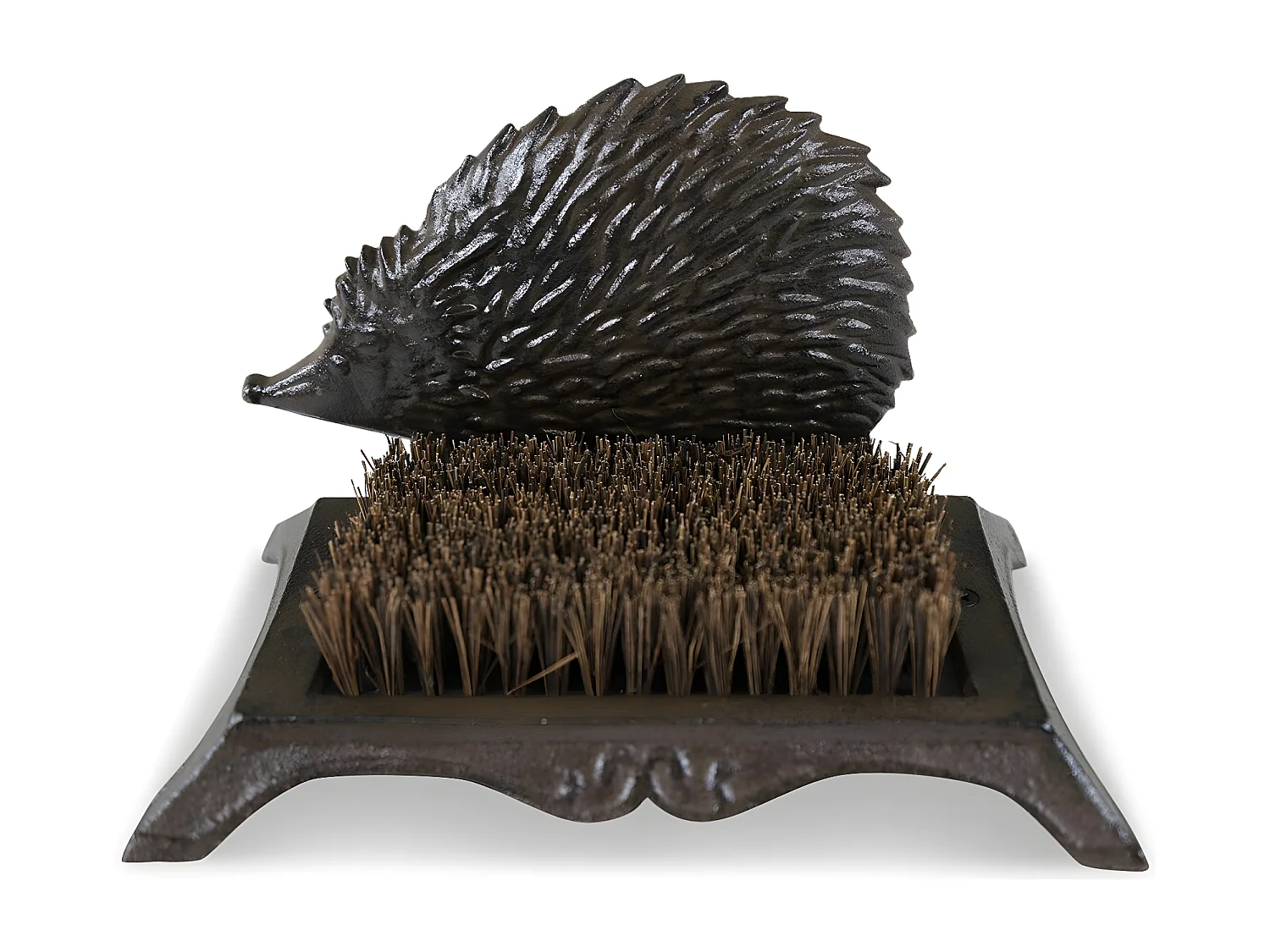 Gratte-pied fonte Fonte Marron - Décoration d'Autrefois