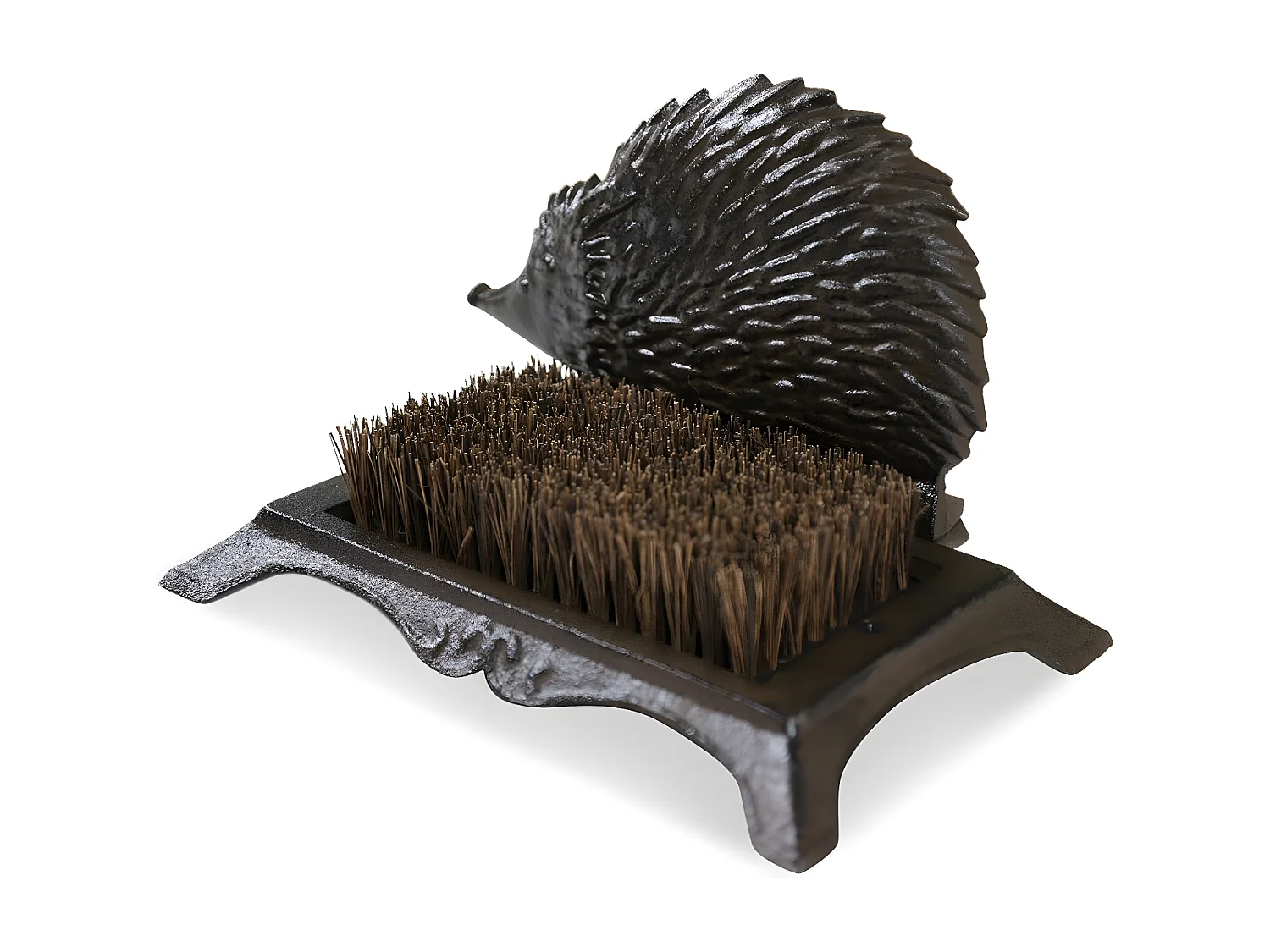 Gratte-pied fonte Fonte Marron - Décoration d'Autrefois