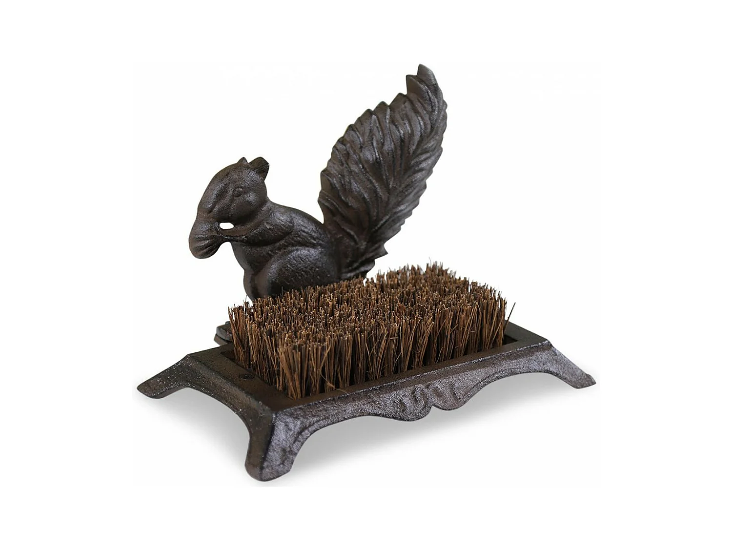 Gratte-pied fonte Fonte Marron - Décoration d'Autrefois