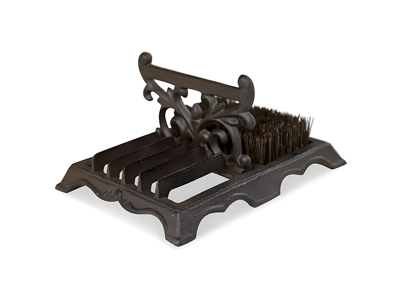 Gratte-pied fonte Fonte Marron - Décoration d'Autrefois