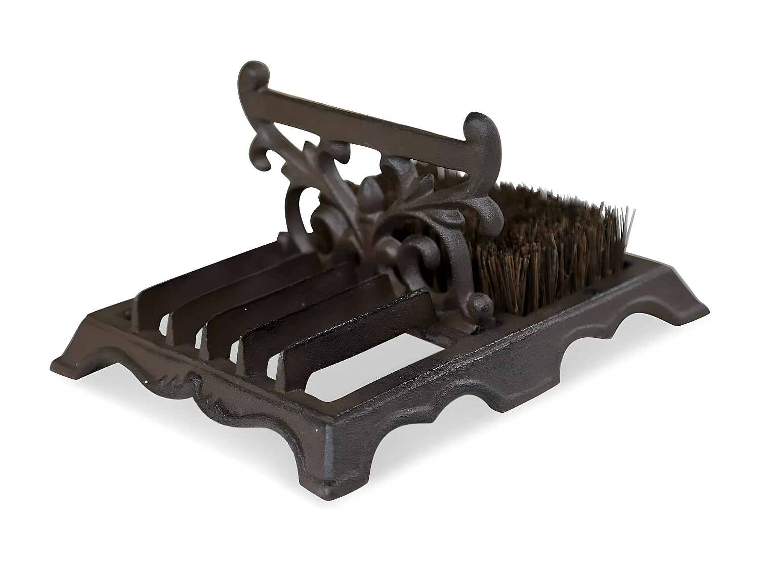 Gratte-pied fonte Fonte Marron - Décoration d'Autrefois