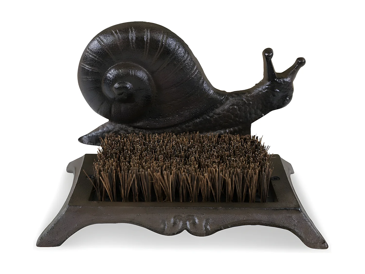 Gratte-pied fonte Fonte Marron - Décoration d'Autrefois