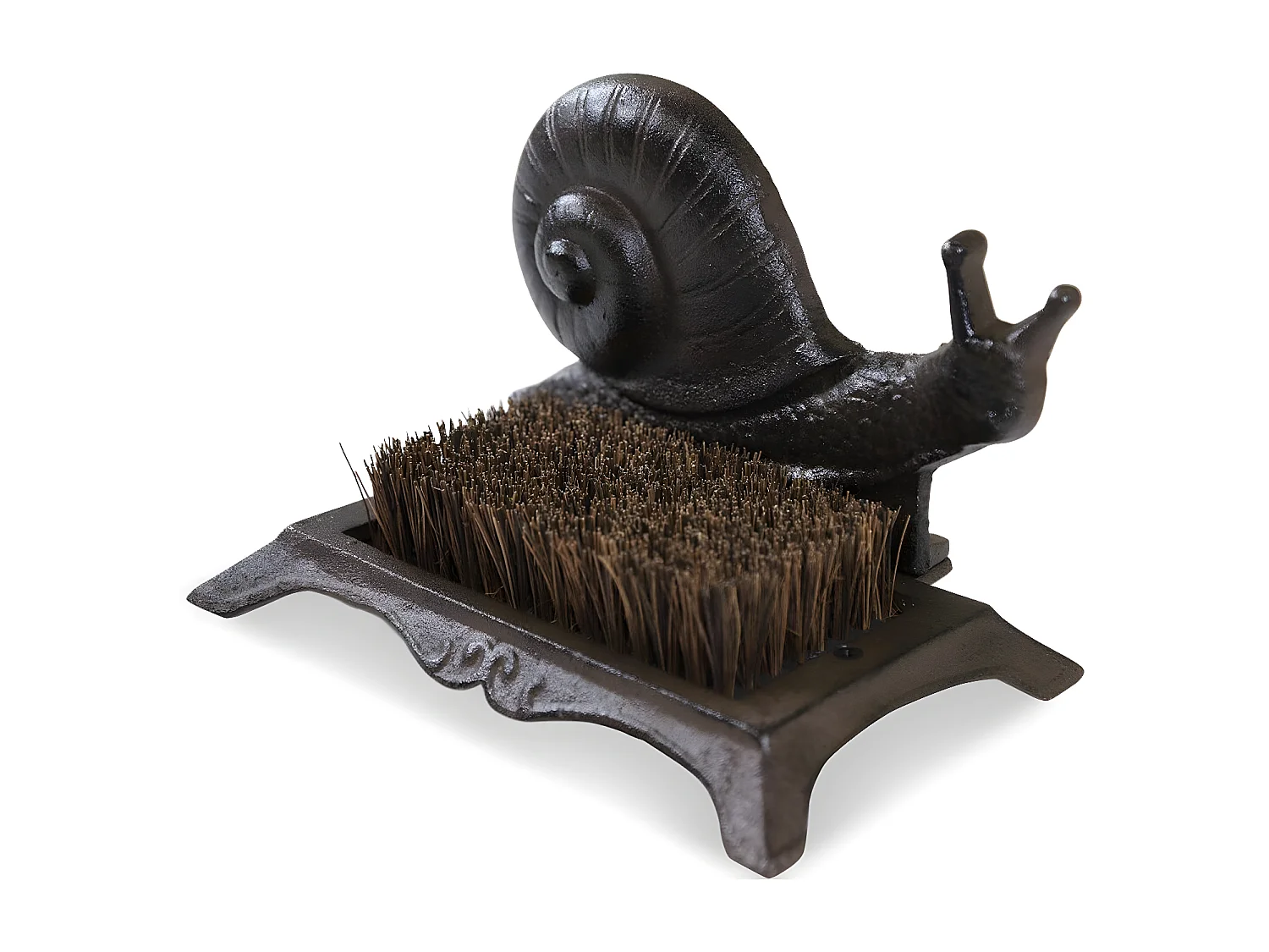 Gratte-pied fonte Fonte Marron - Décoration d'Autrefois