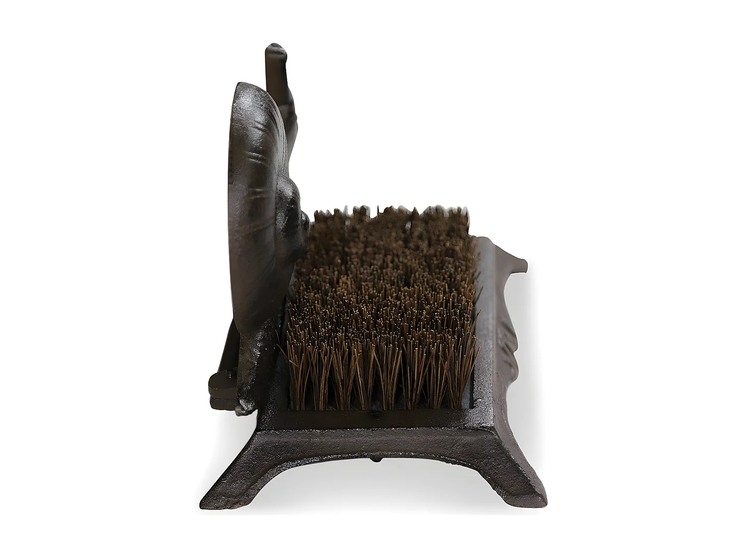 Gratte-pied fonte Fonte Marron - Décoration d'Autrefois