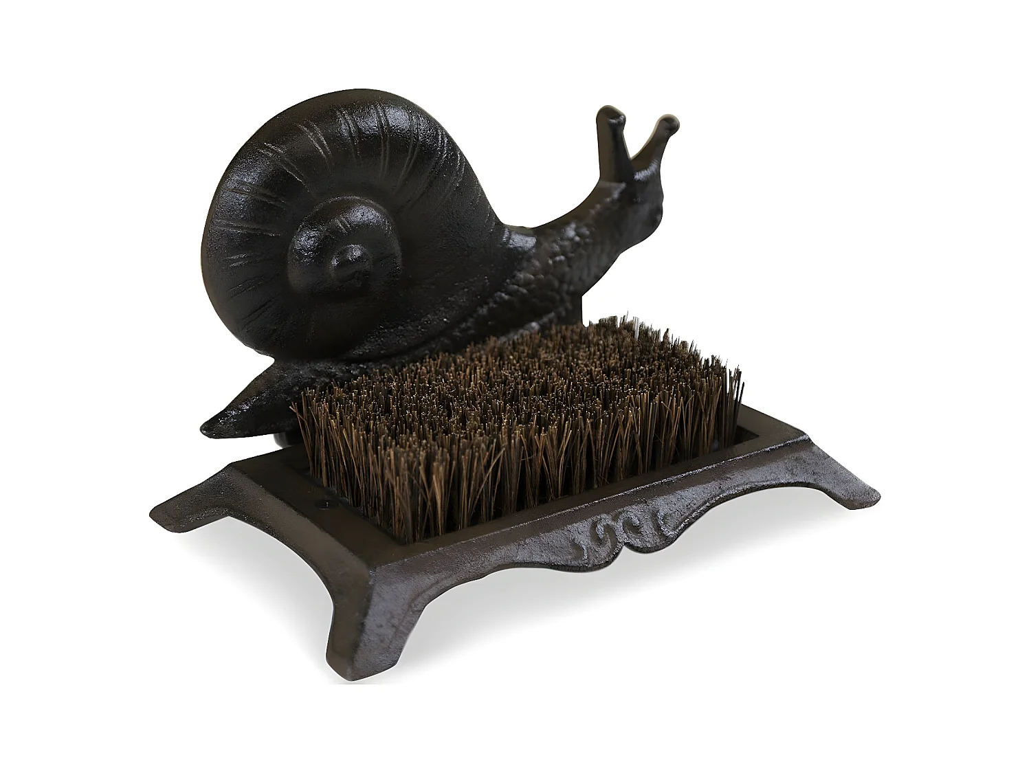 Gratte-pied fonte Fonte Marron - Décoration d'Autrefois