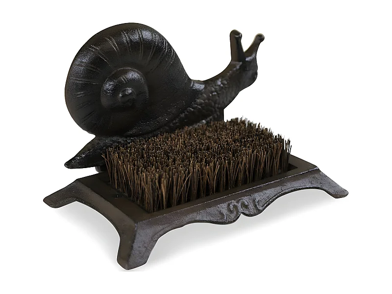 Gratte-pied fonte Fonte Marron - Décoration d'Autrefois