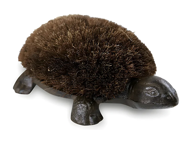 Gratte-pied fonte Fonte-Bois Marron - Décoration d'Autrefois