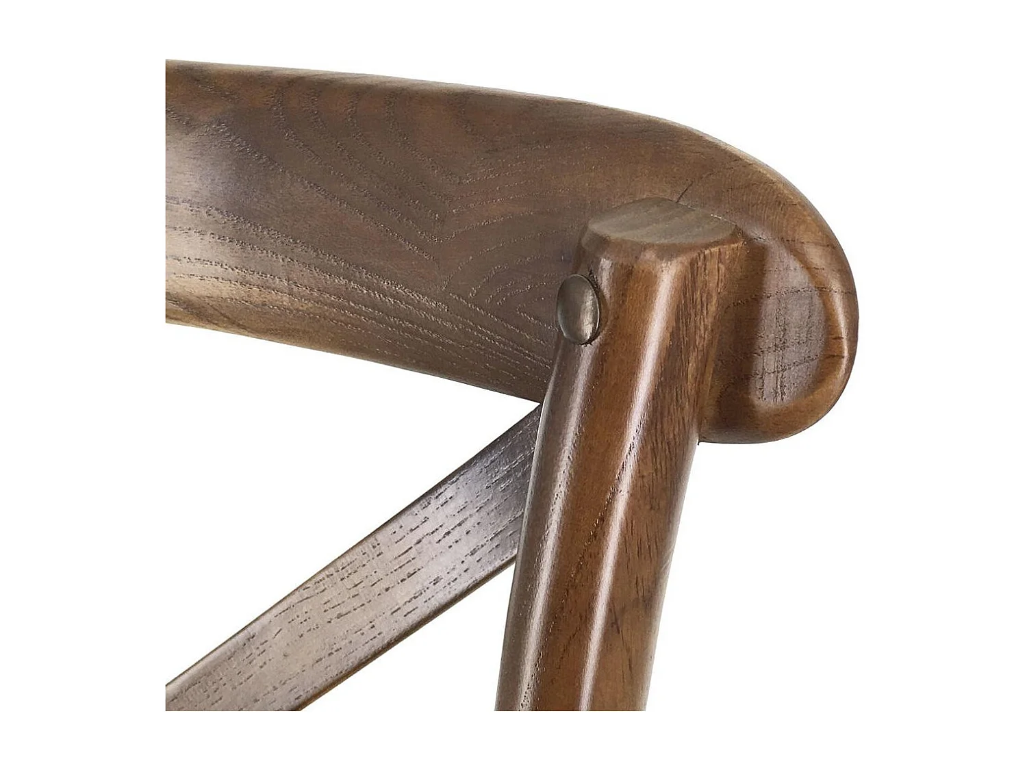 Fauteuil rotin Bois Marron - Izenia Décoration d'Autrefois