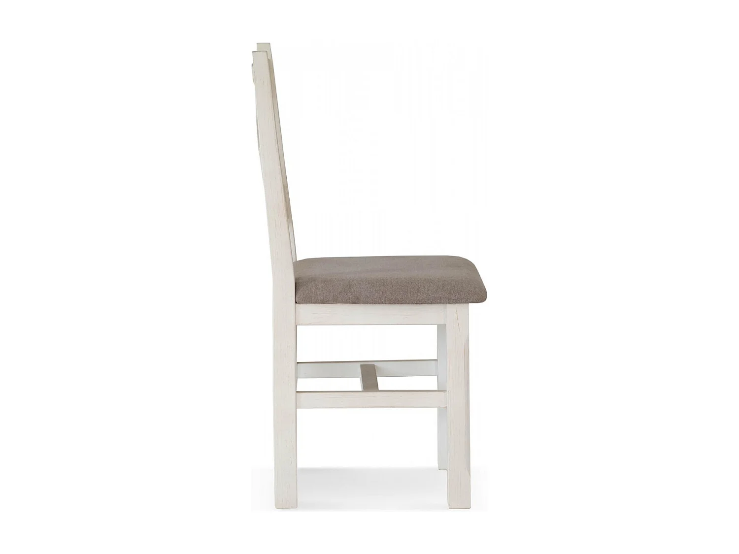 Lot de 2 chaises Bois Blanc - Bréanna Décoration d'Autrefois