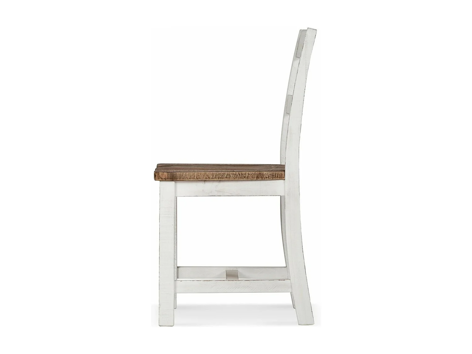 Lot de 2 chaises Bois Blanc - Nastasie Décoration d'Autrefois