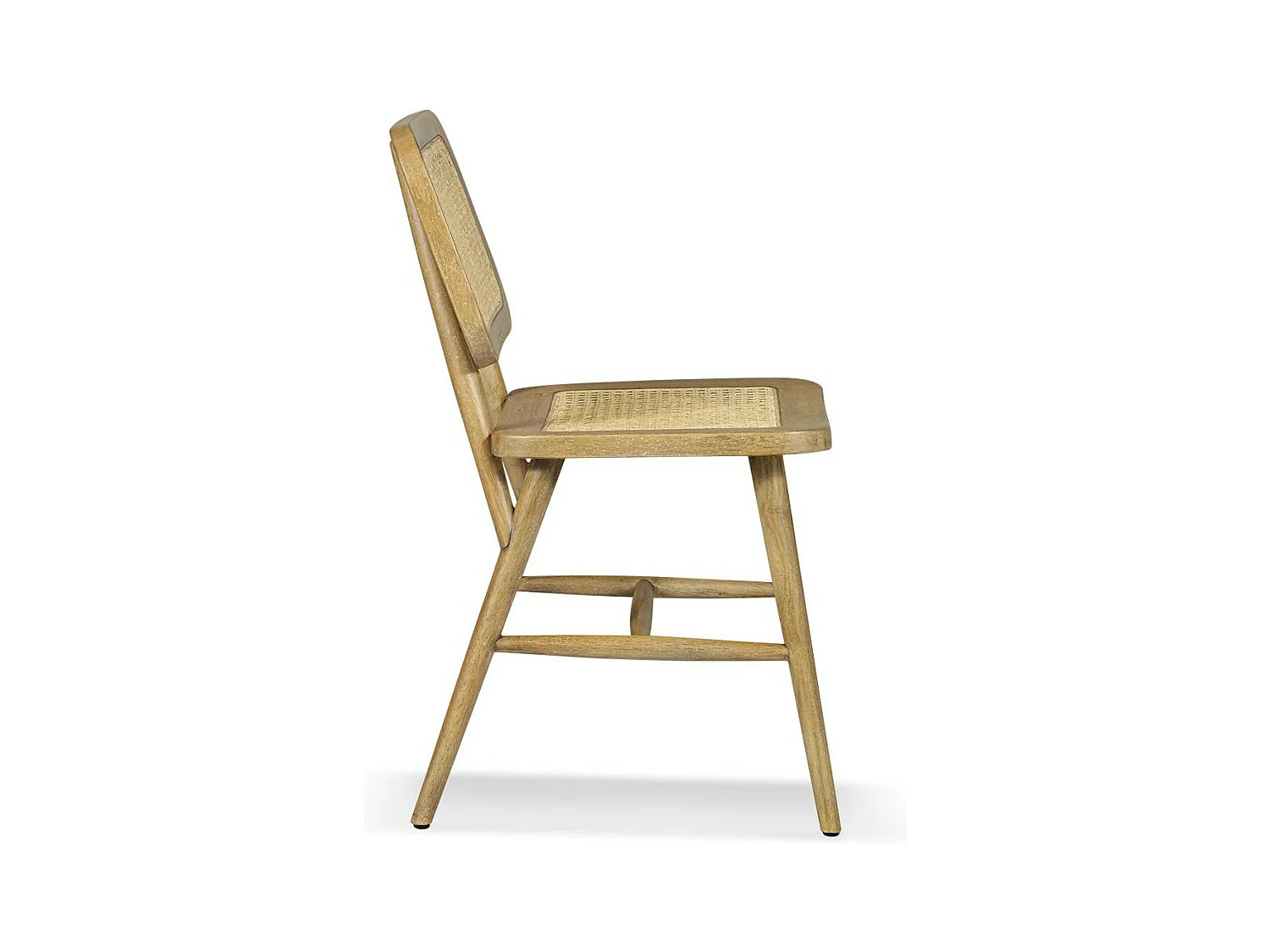 Chaise Bois Blanc - Décoration d'Autrefois