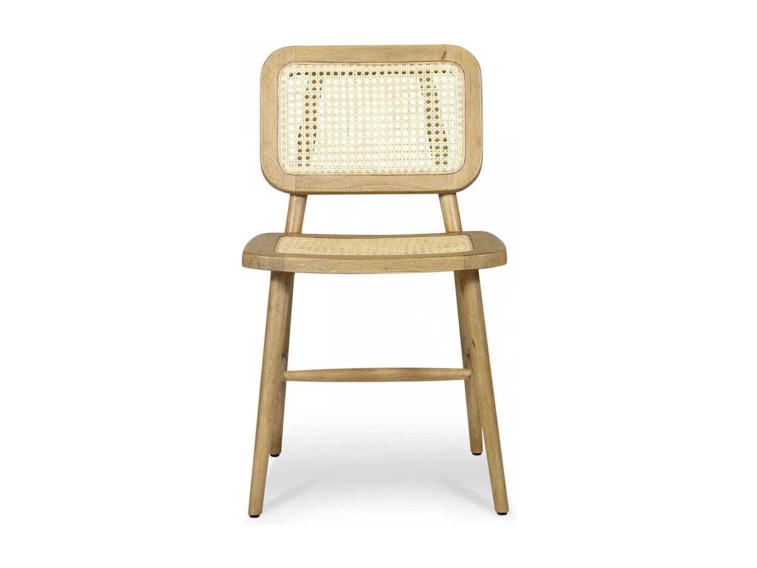 Chaise Bois Blanc - Décoration d'Autrefois