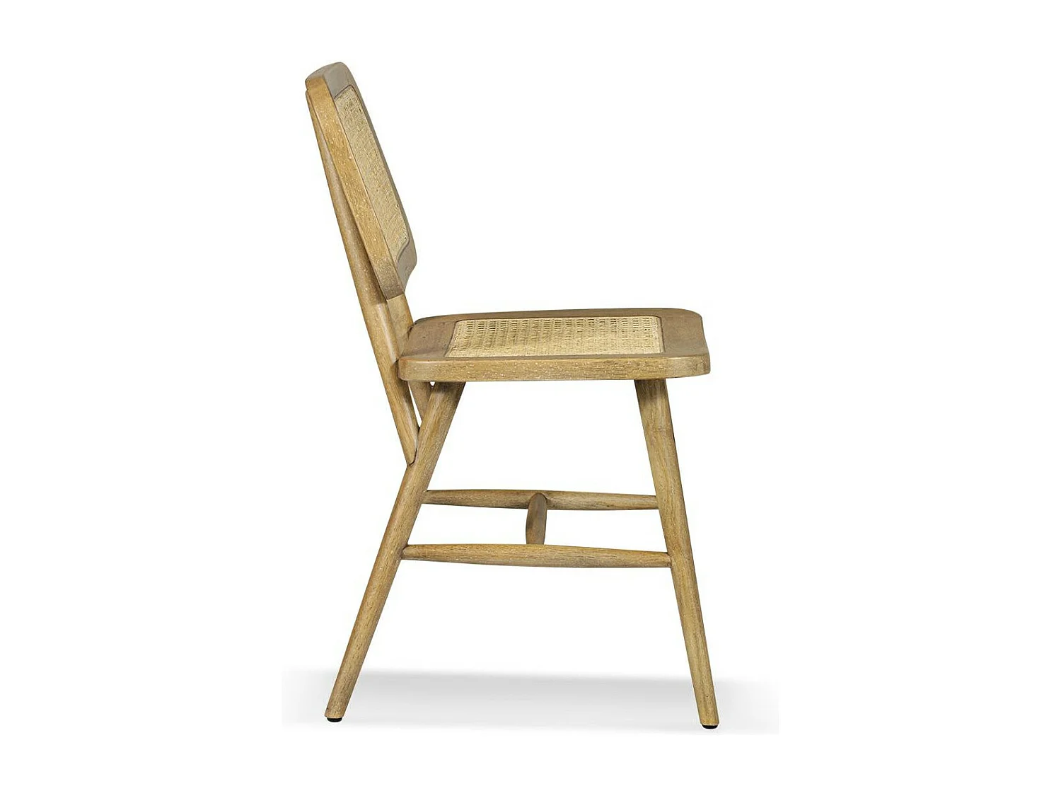 Chaise Bois Blanc - Décoration d'Autrefois