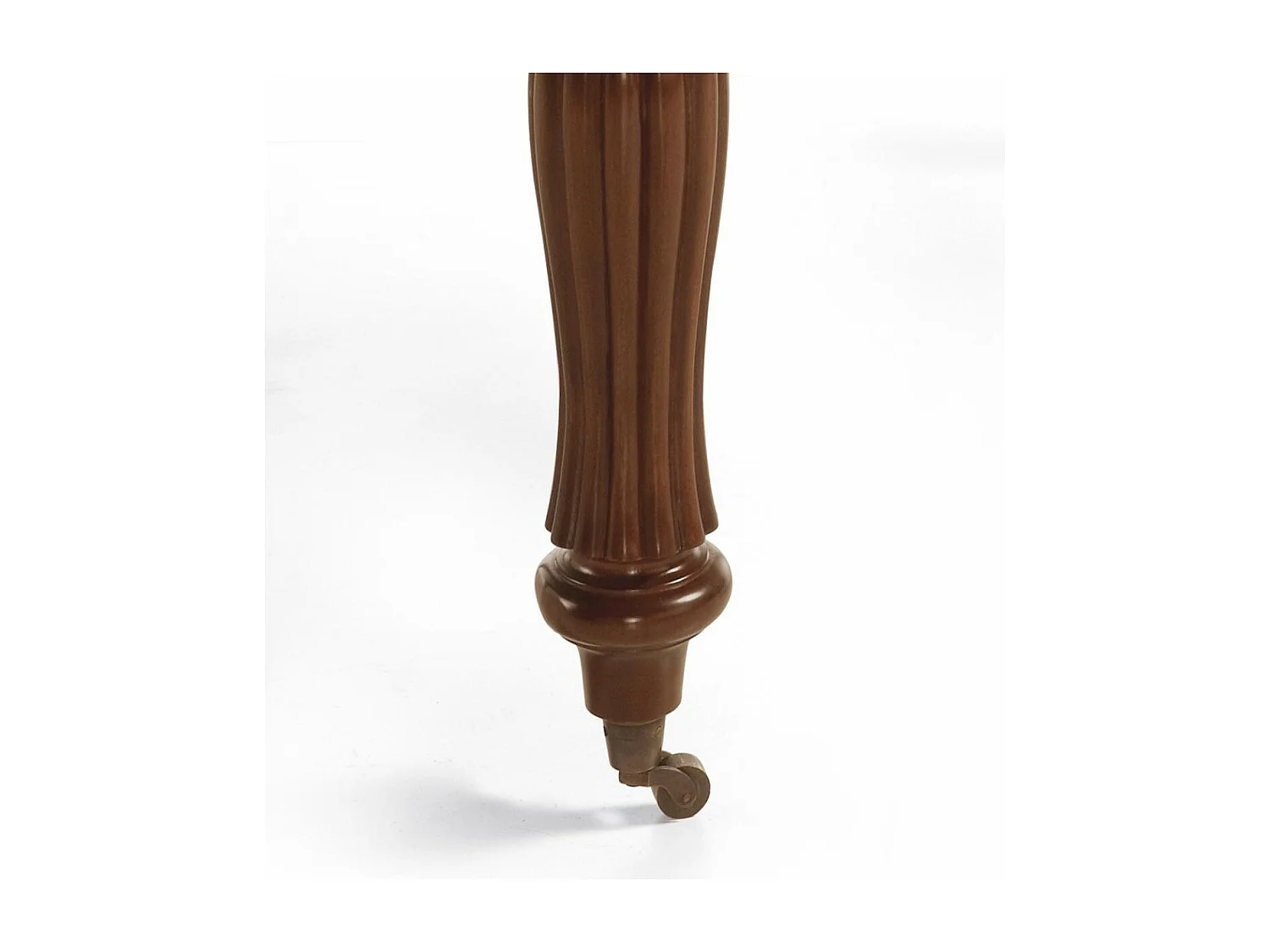 Table à manger 6 places Bois-Bronze Marron - Helvinia Décoration d'Autrefois