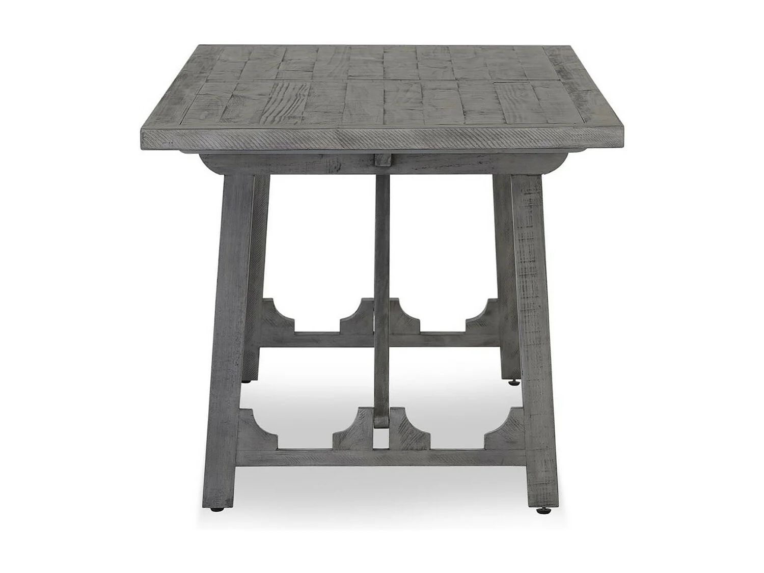 Table à Manger Bois Gris 239x90x76cm