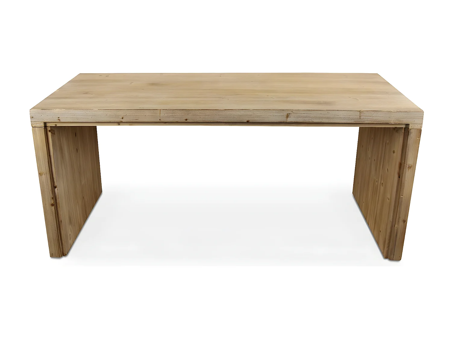 Table à manger naturel Bois Naturel - Esmée Décoration d'Autrefois