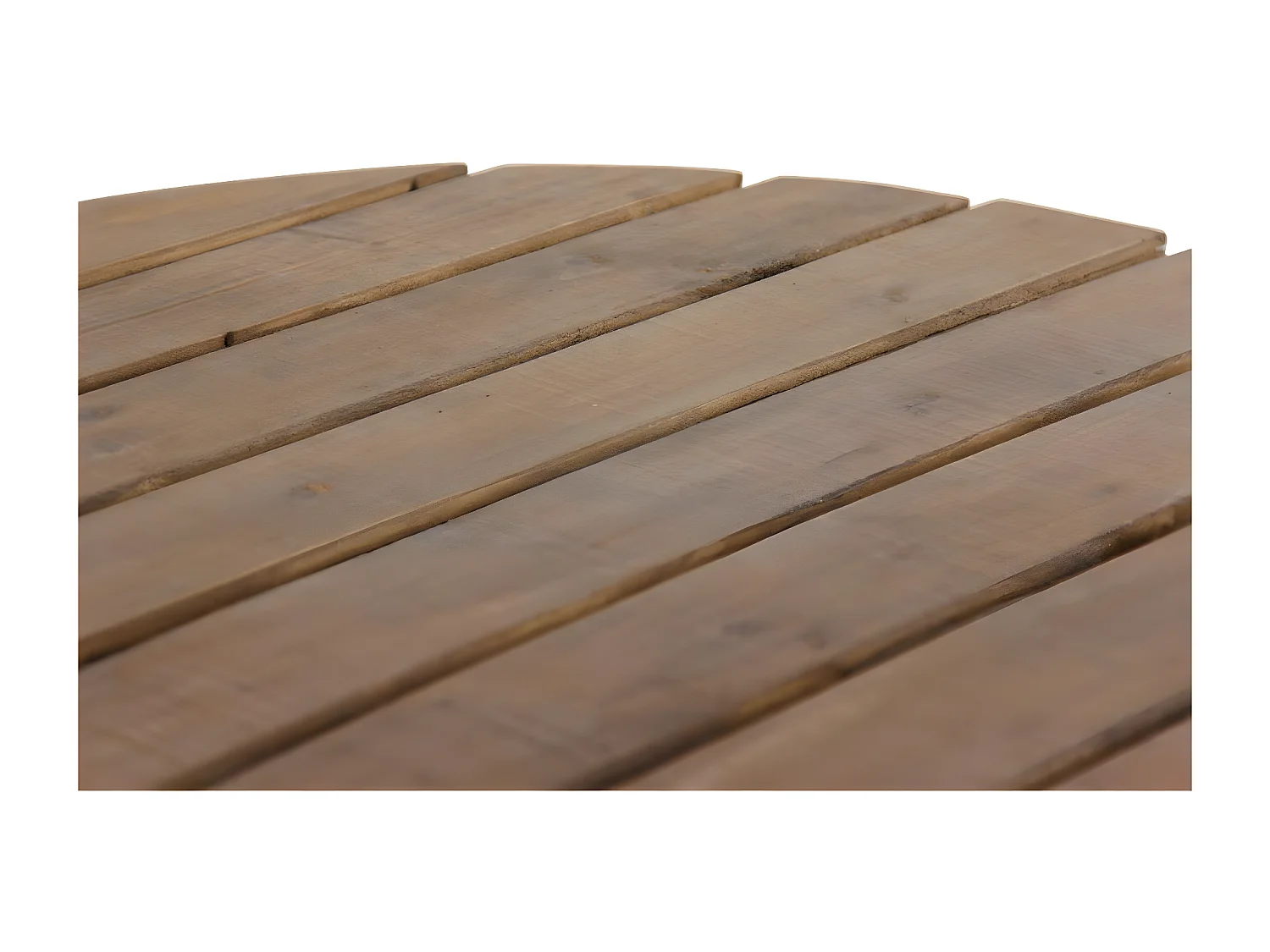 Table à manger 2 places Bois Marron - Décoration d'Autrefois