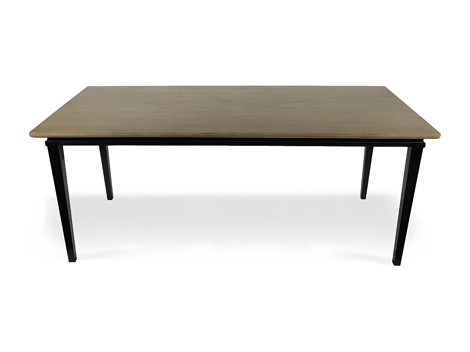 Table à manger Bois-MDF Noir - Idéline Décoration d'Autrefois