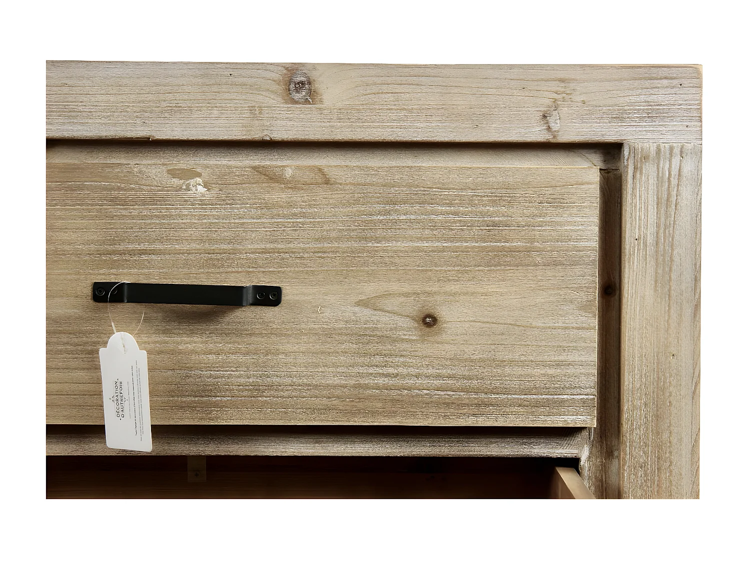 Commode 5 tiroirs naturel Bois Naturel - Esmée Décoration d'Autrefois