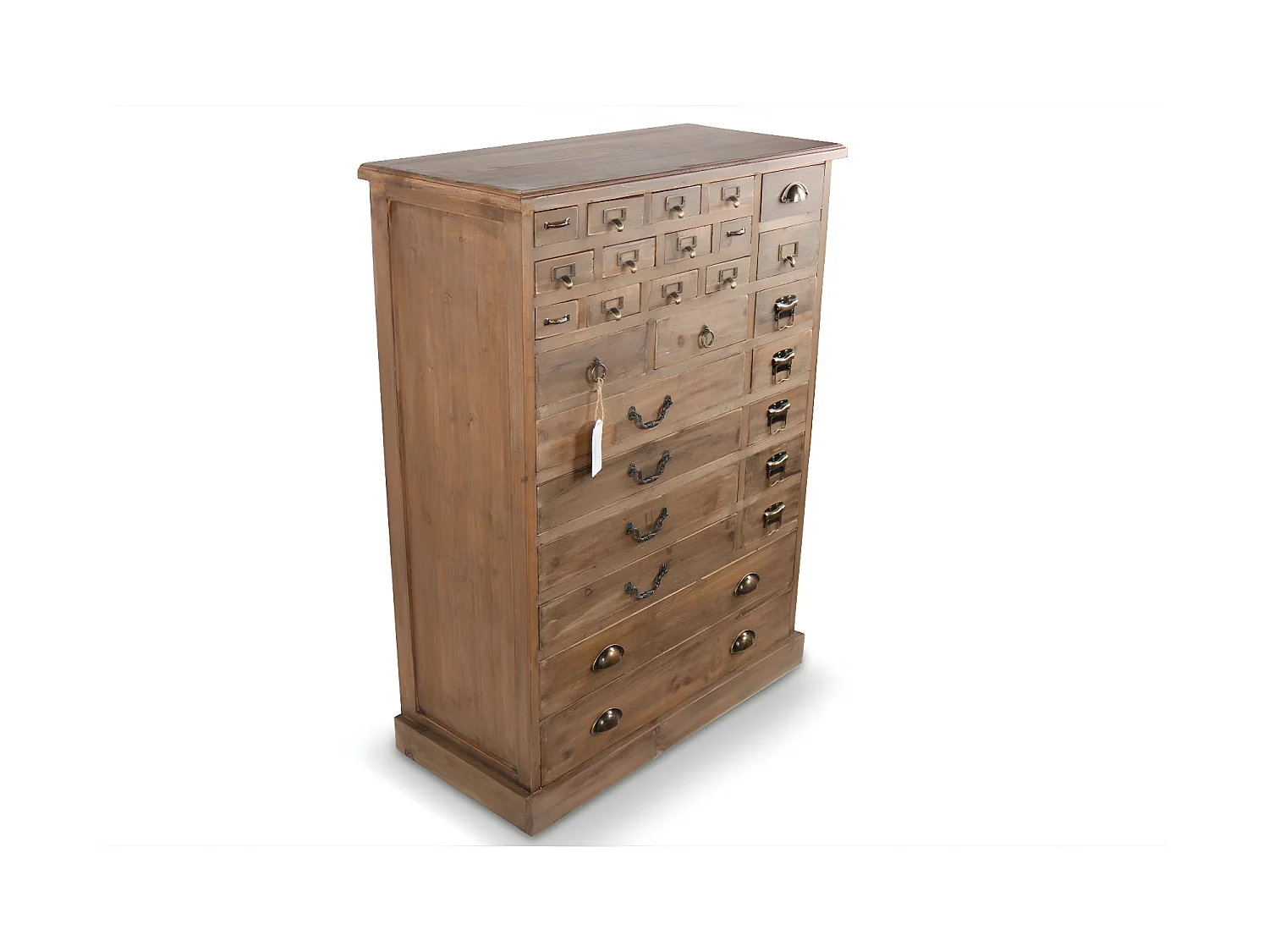 Commode 27 tiroirs Bois Marron - Décoration d'Autrefois