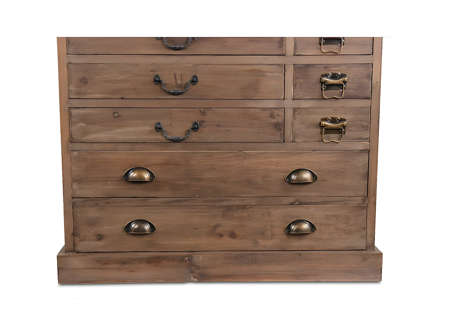 Commode 27 tiroirs Bois Marron - Décoration d'Autrefois