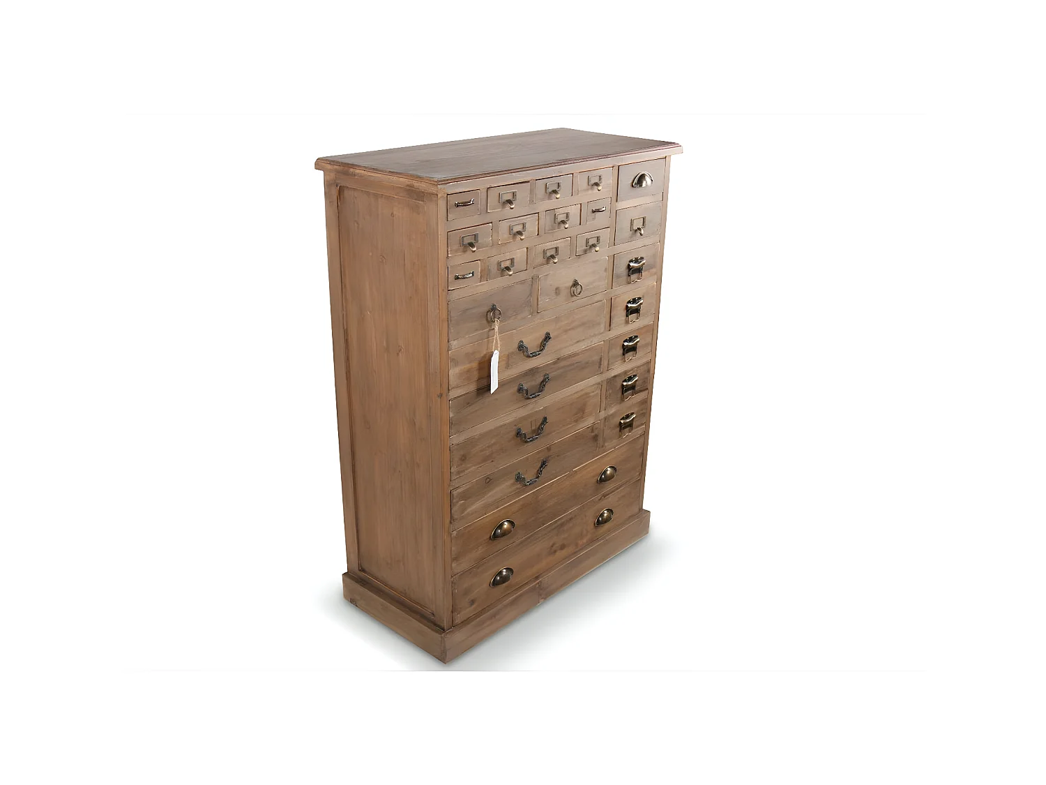 Commode 27 tiroirs Bois Marron - Décoration d'Autrefois