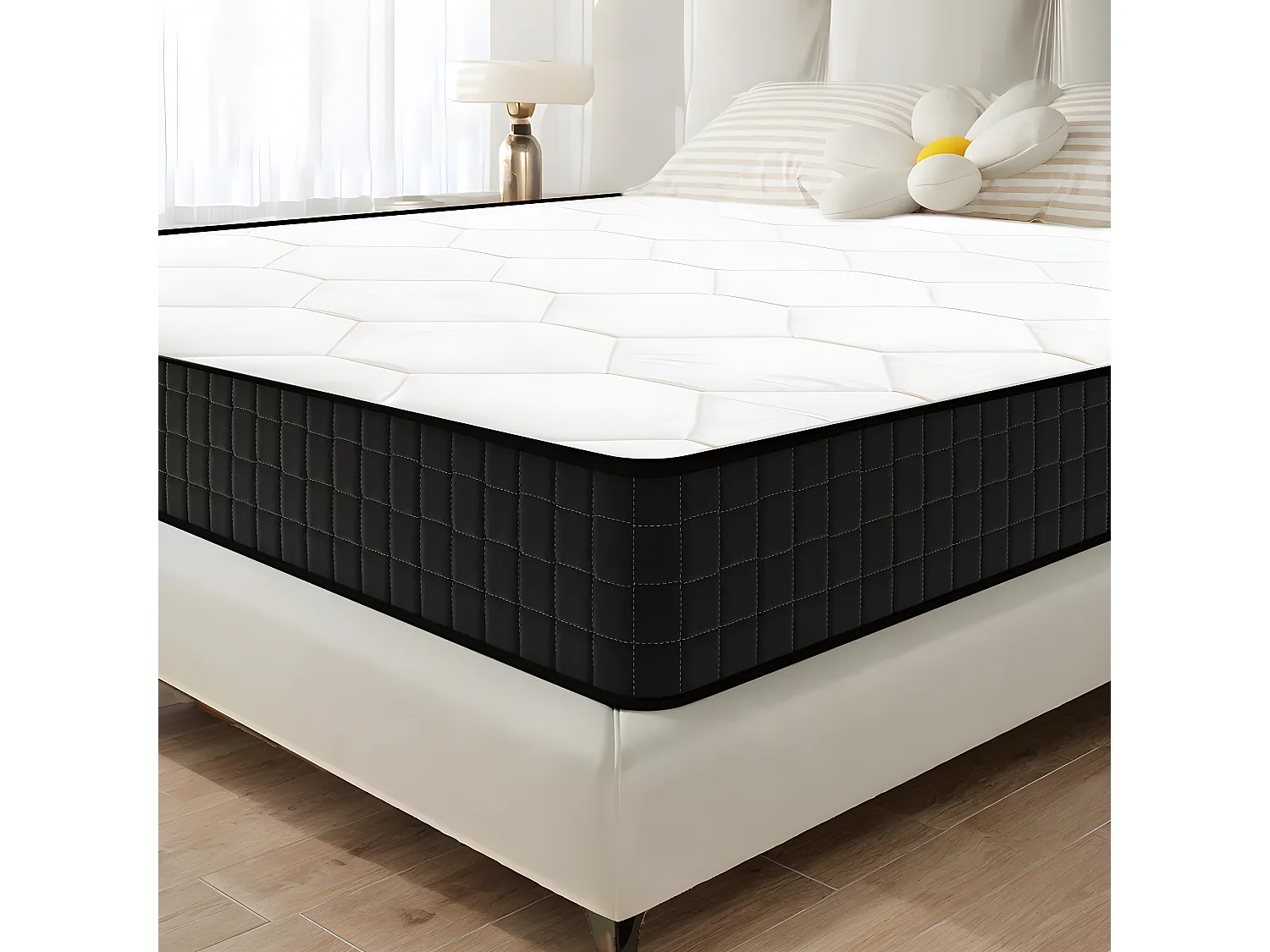 Matelas 160x200 cm Mousse - épaisseur 15 cm - Matelas mémoire de forme de 2 place