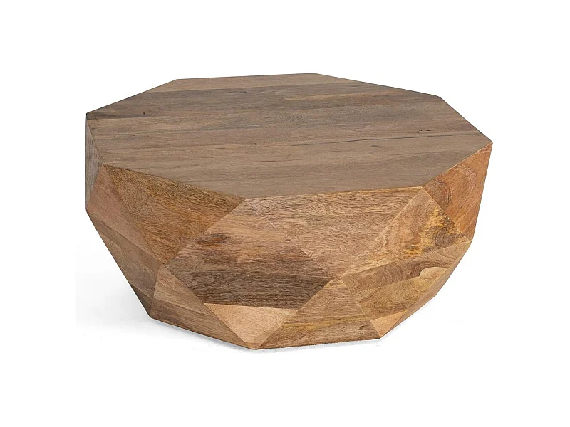 Table basse Bois Marron - Décoration d'Autrefois