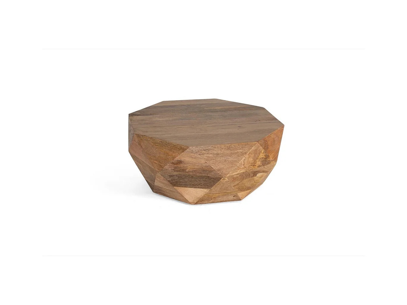 Table basse Bois Marron - Décoration d'Autrefois