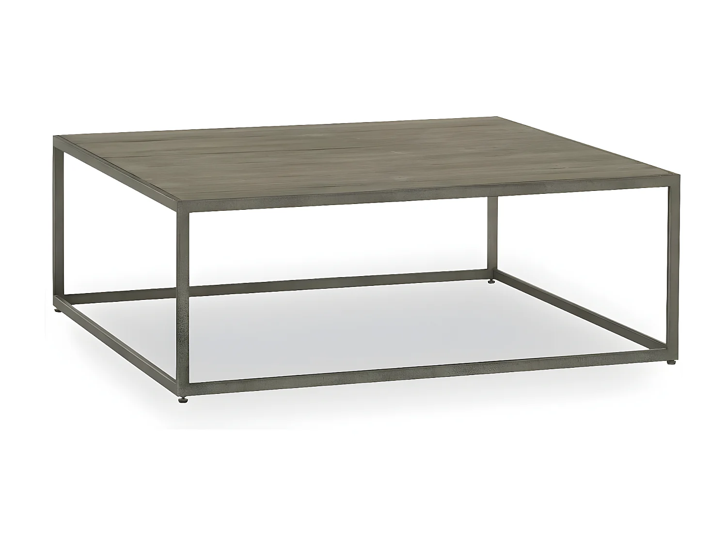 Table basse Bois Gris - Rufine Décoration d'Autrefois