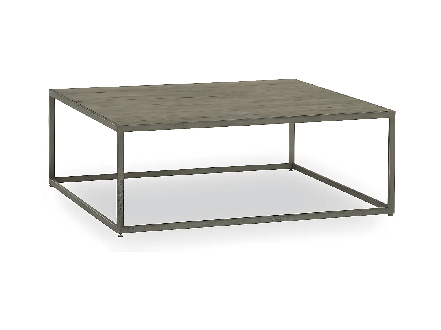Table basse Bois Gris - Rufine Décoration d'Autrefois