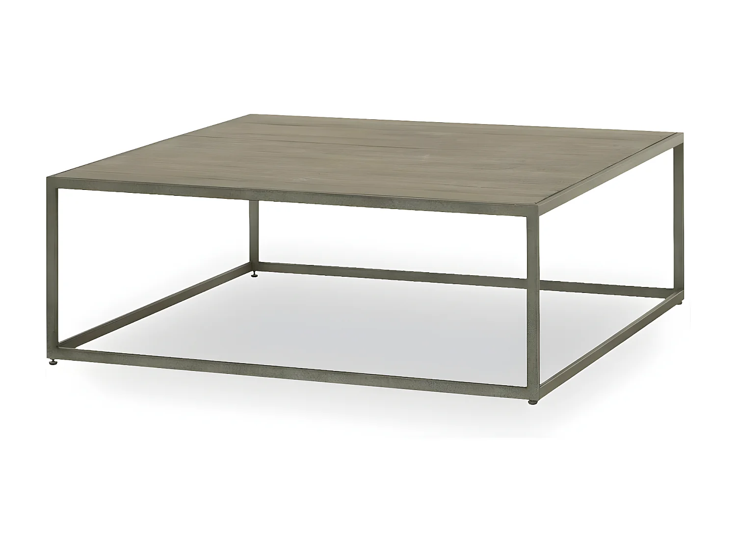 Table basse Bois Gris - Rufine Décoration d'Autrefois
