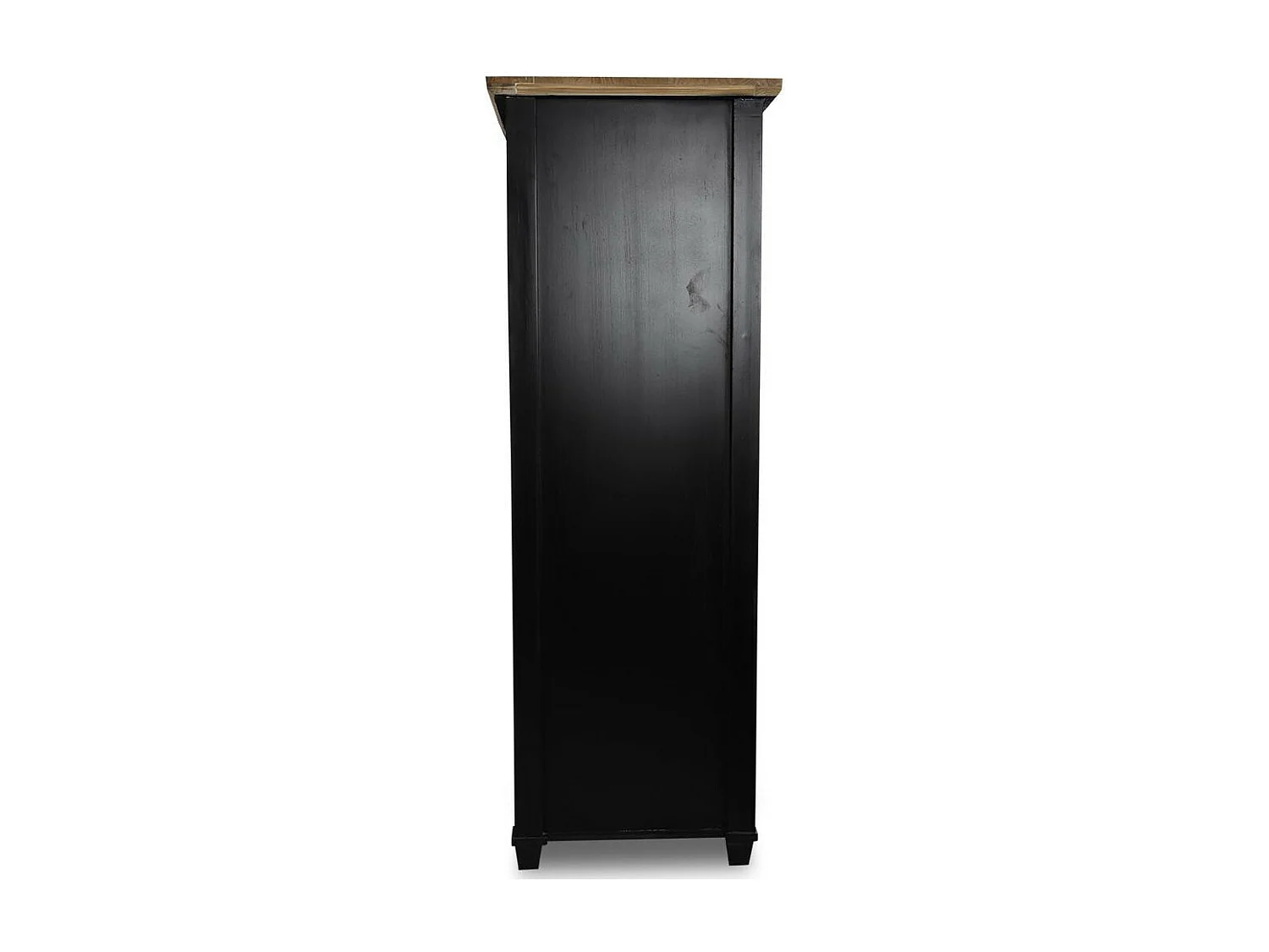 Semainier chiffonnier 6 tiroirs Bois-MDF Noir - Idéline Décoration d'Autrefois