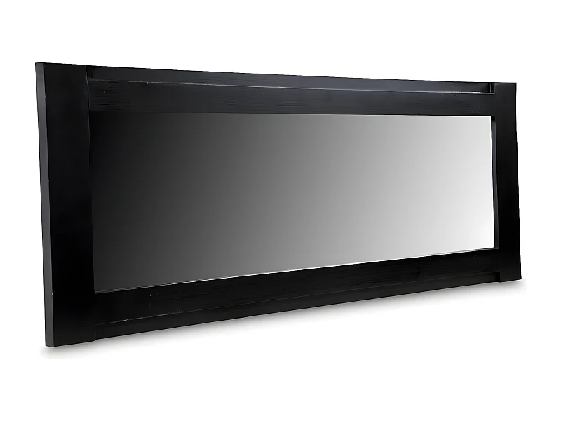 Grand miroir Bois-MDF Noir - Idéline Décoration d'Autrefois