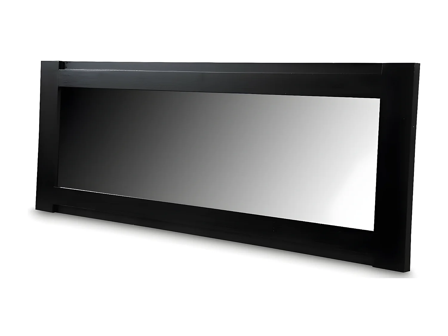 Grand miroir Bois-MDF Noir - Idéline Décoration d'Autrefois
