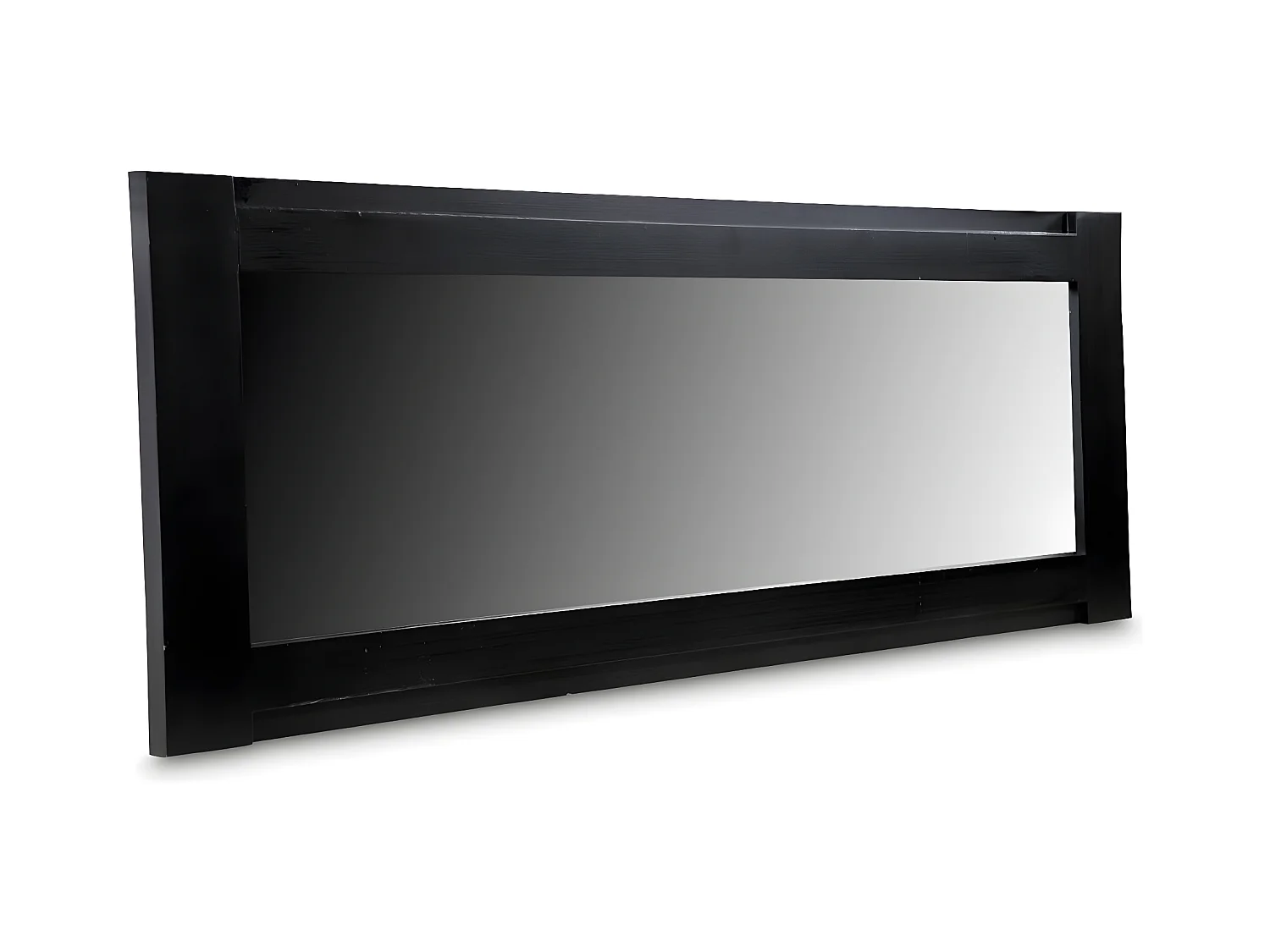 Grand miroir Bois-MDF Noir - Idéline Décoration d'Autrefois