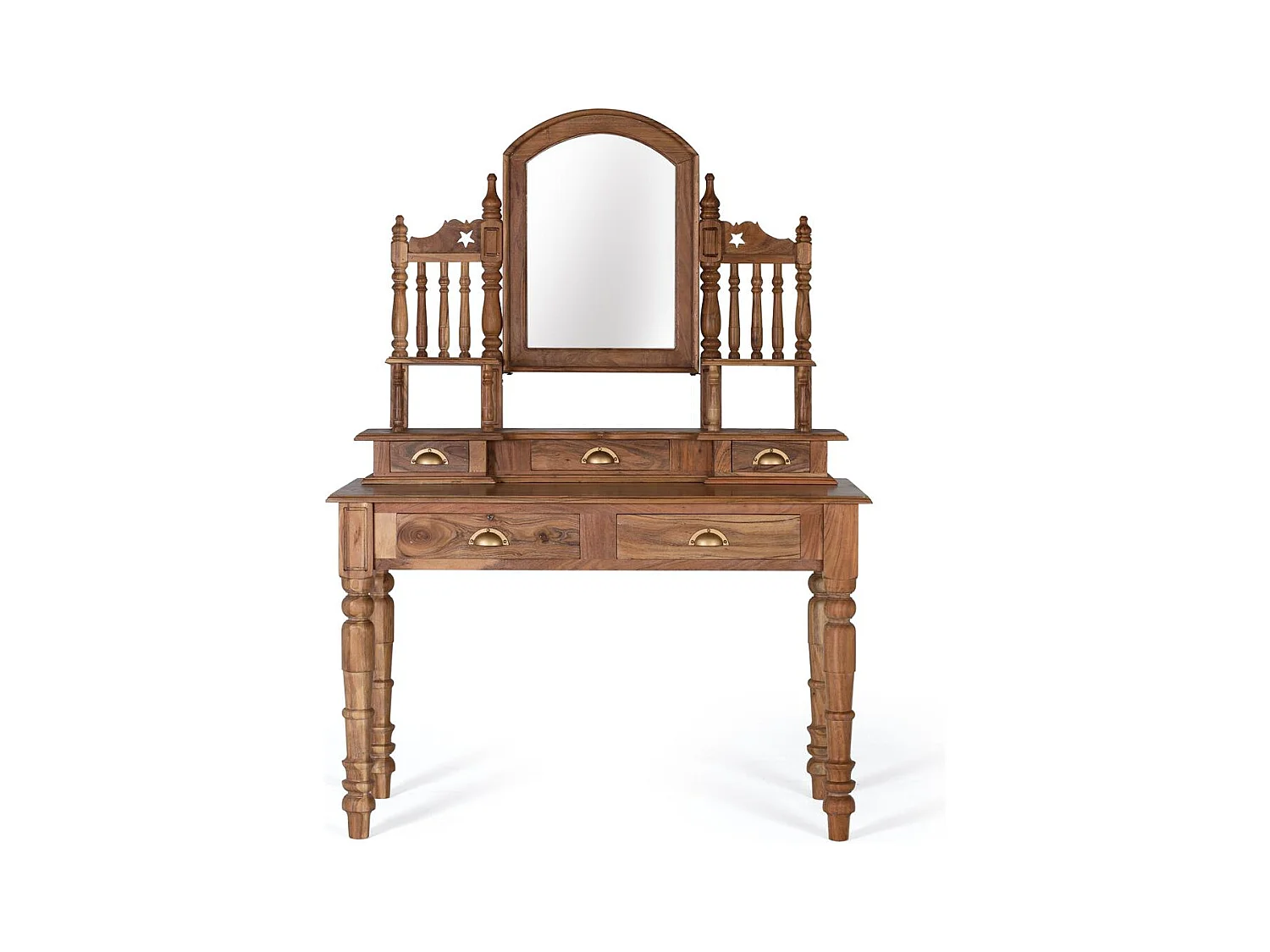 Coiffeuse en bois d'acacia