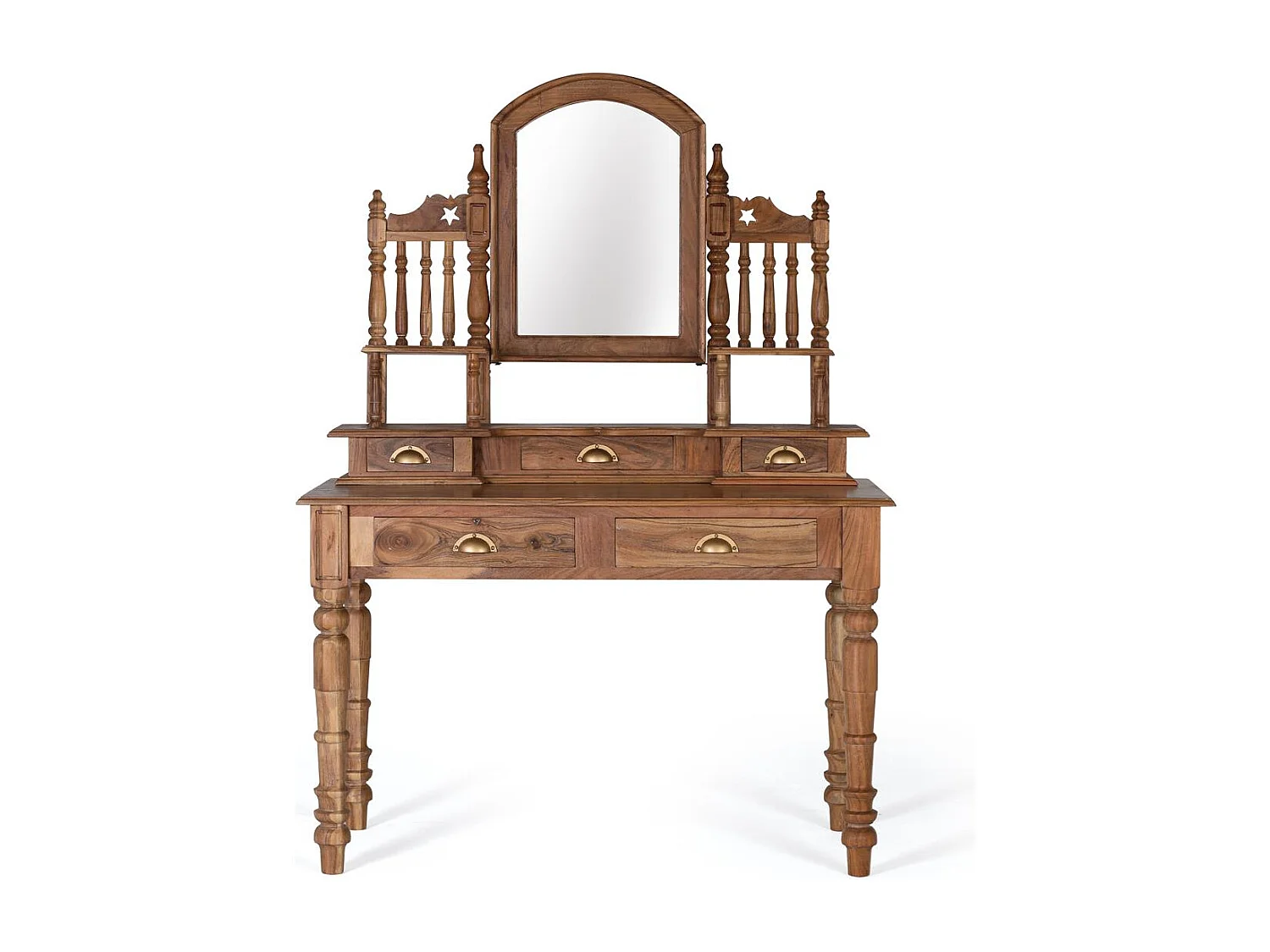 Coiffeuse en bois d'acacia