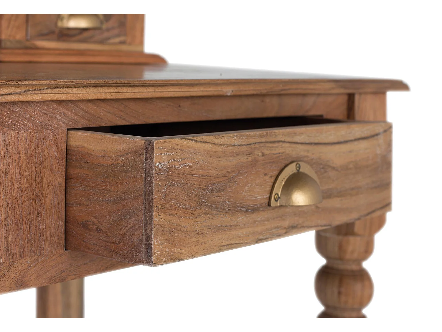 Coiffeuse en bois d'acacia