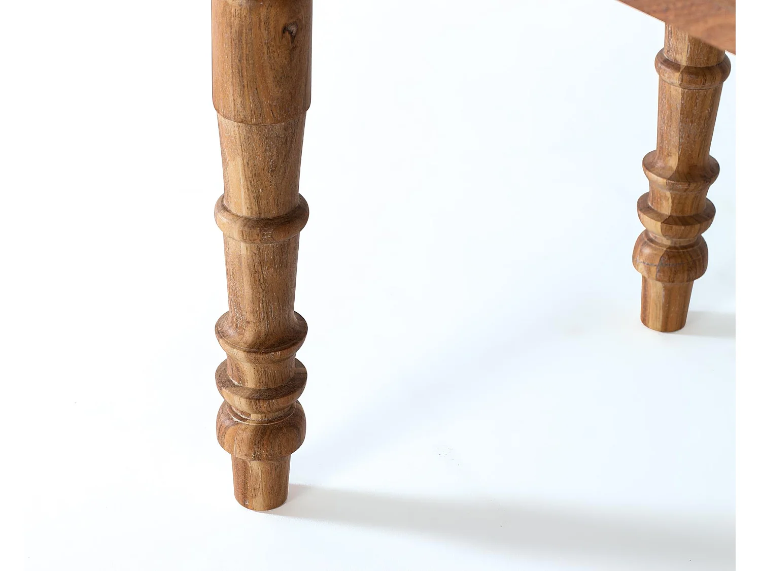 Coiffeuse en bois d'acacia