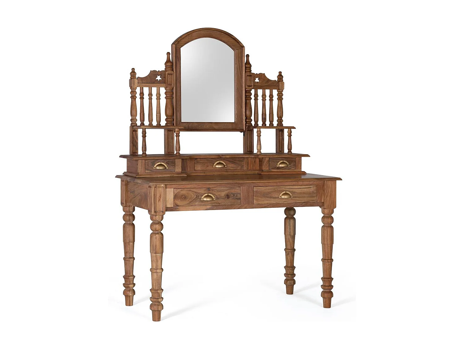 Coiffeuse en bois d'acacia