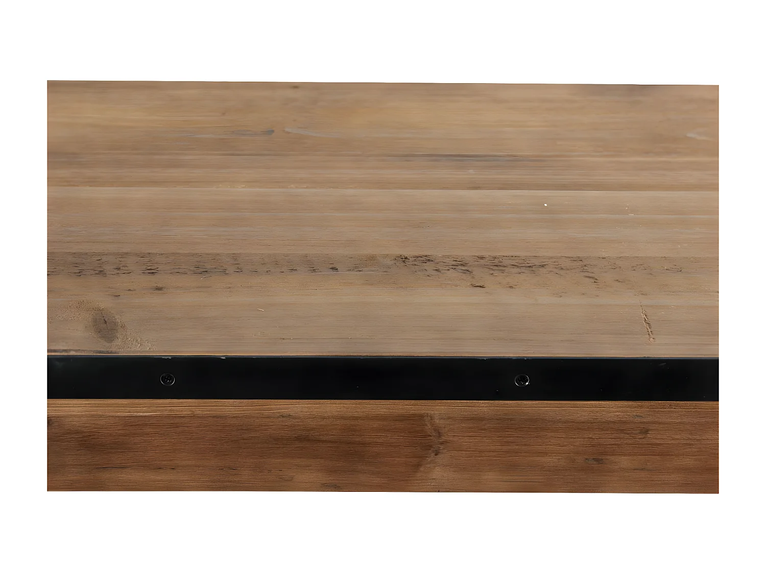 Console drapier Bois-Métal Marron - Eduline Décoration d'Autrefois