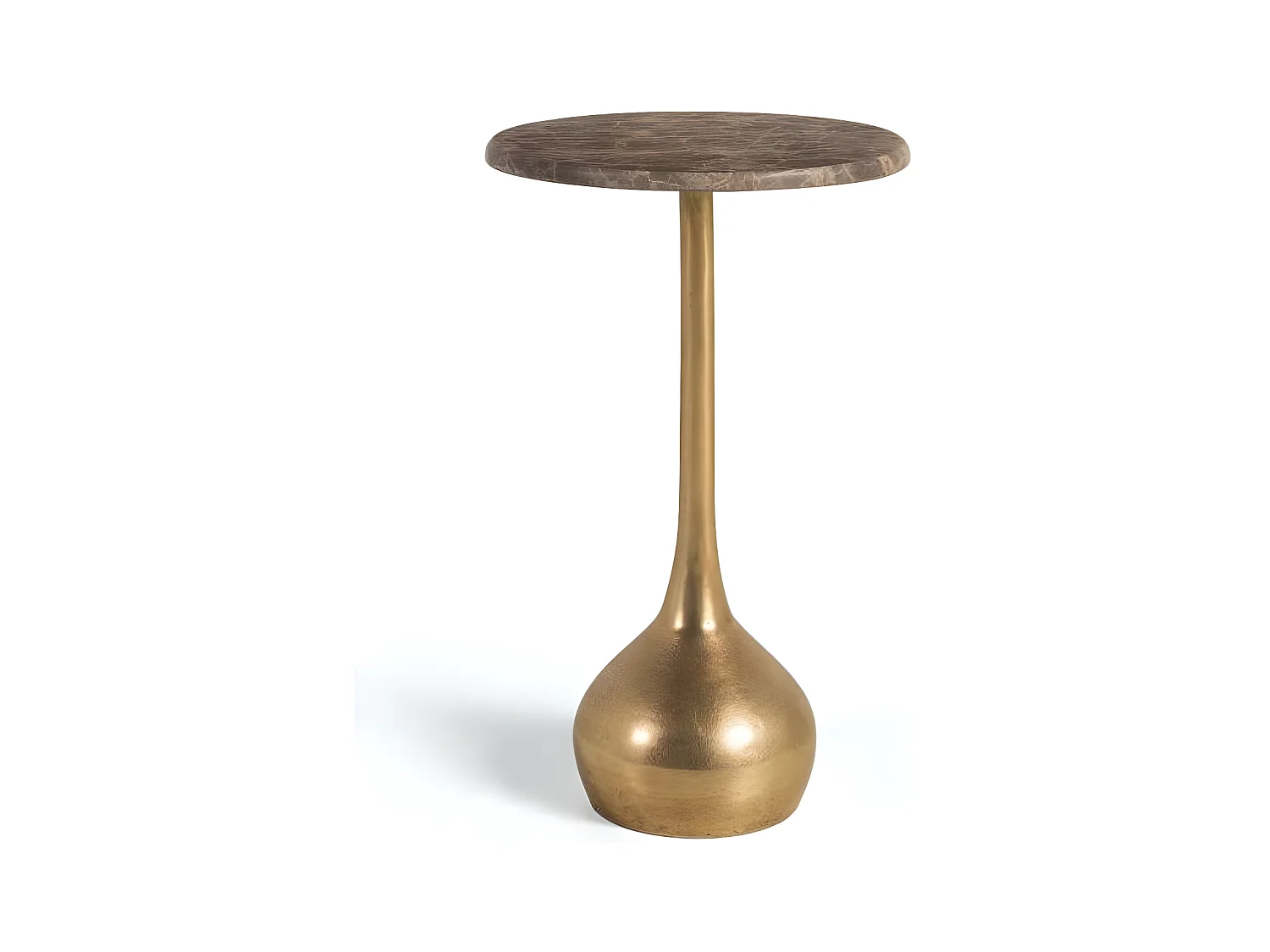 Console marbre Aluminium-Marbre Or - Décoration d'Autrefois