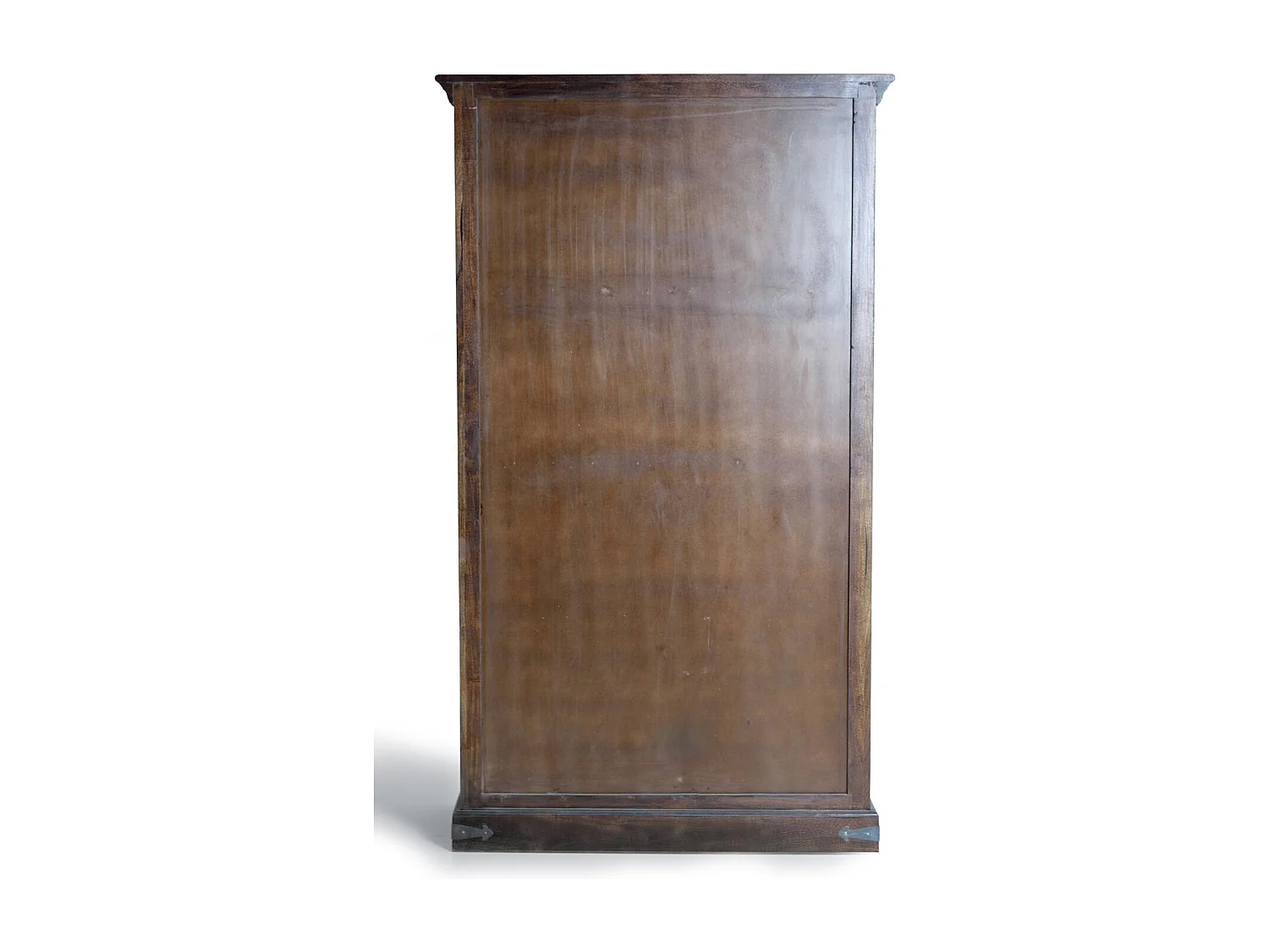 Armoire en bois et détails en bronze noyer foncé