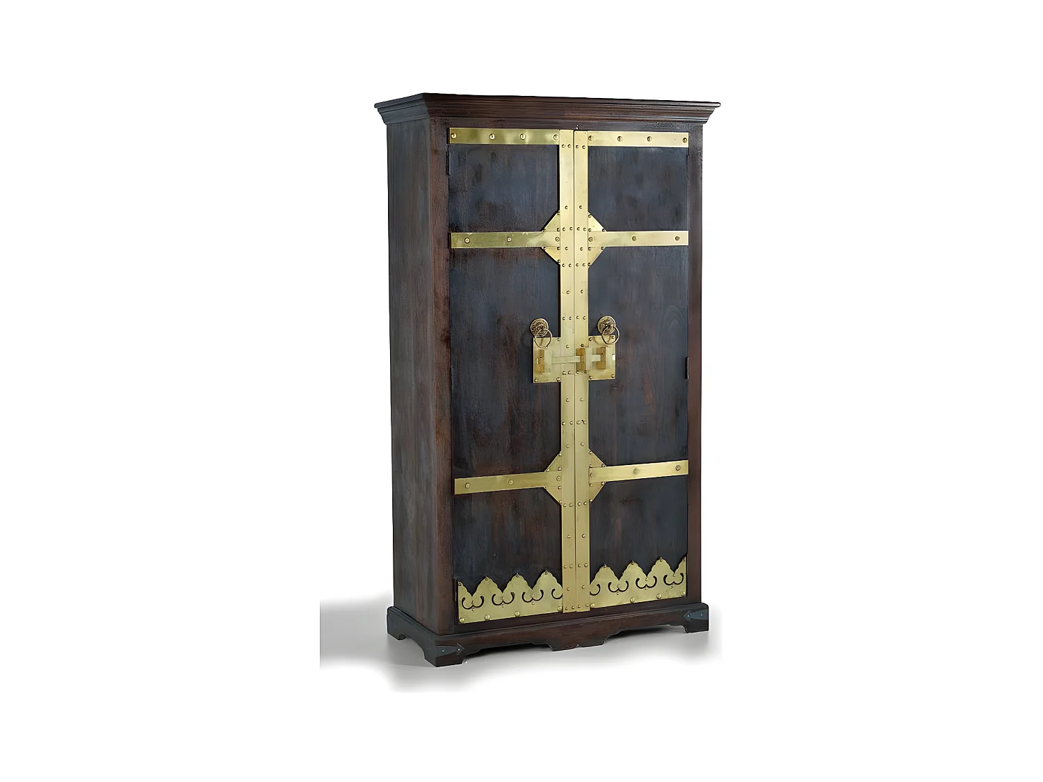 Armoire bronze Bois-Bronze Marron - Décoration d'Autrefois