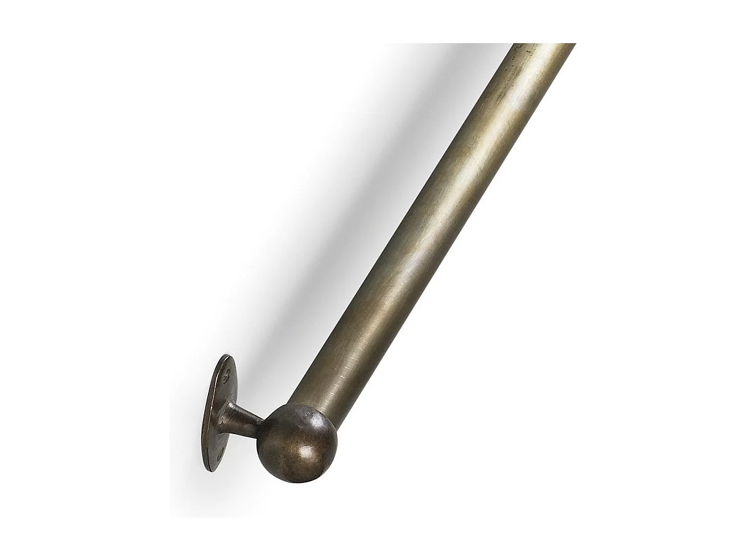 Barre de penderie bronze Bronze Marron - Onéline Décoration d'Autrefois
