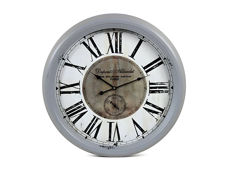 Horloge ancienne murale dupont & allardet Métal Gris - Décoration d'Autrefois