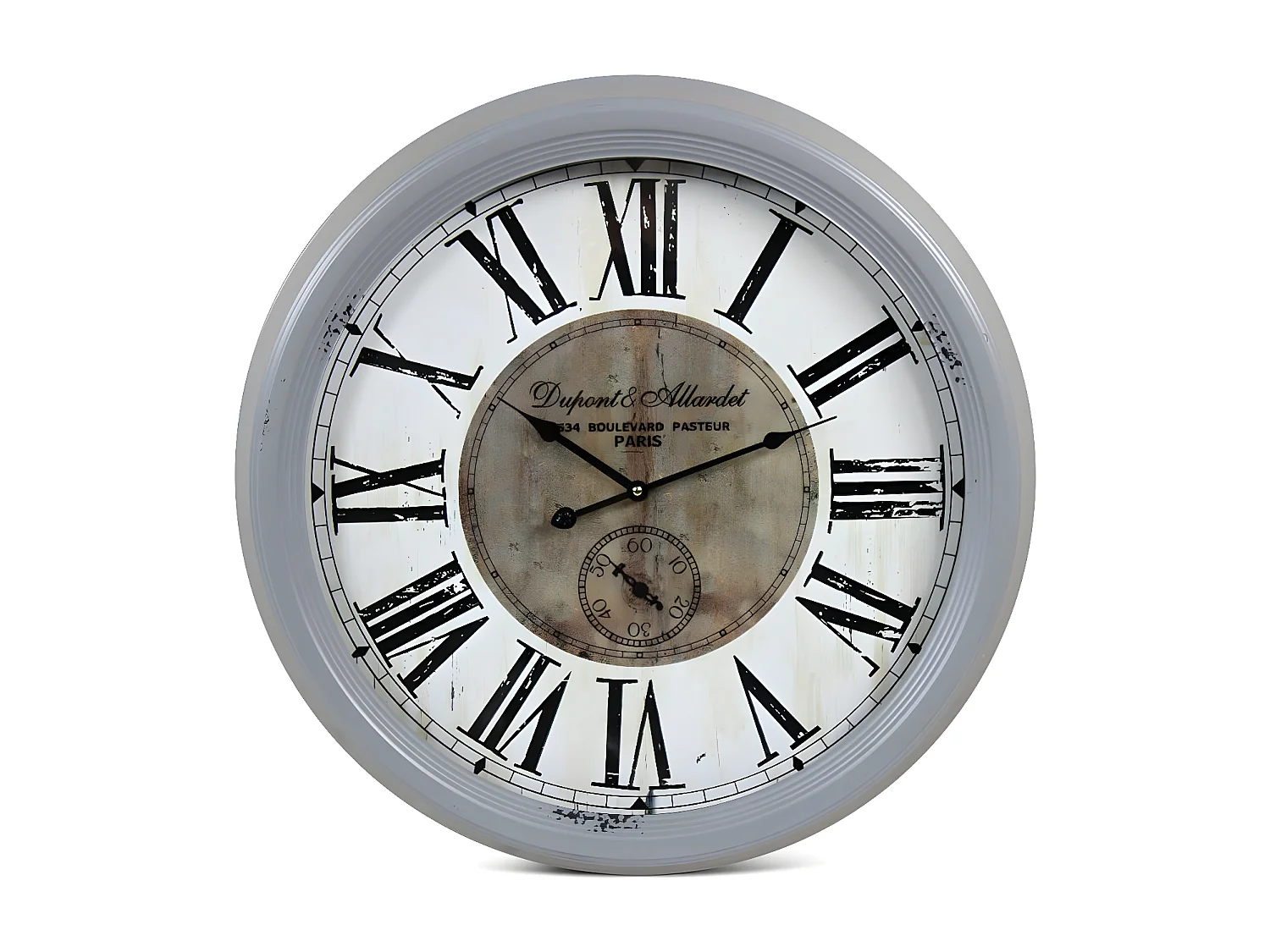 Horloge ancienne murale dupont & allardet Métal Gris - Décoration d'Autrefois